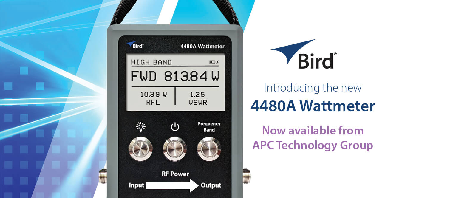 Bird Launches the 4480A Wattmeter - the Future of High-Power RF Measurements