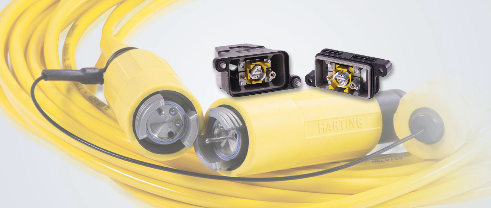 HARTING introduce new expanded beam modules for Han-Modular cable assemblies