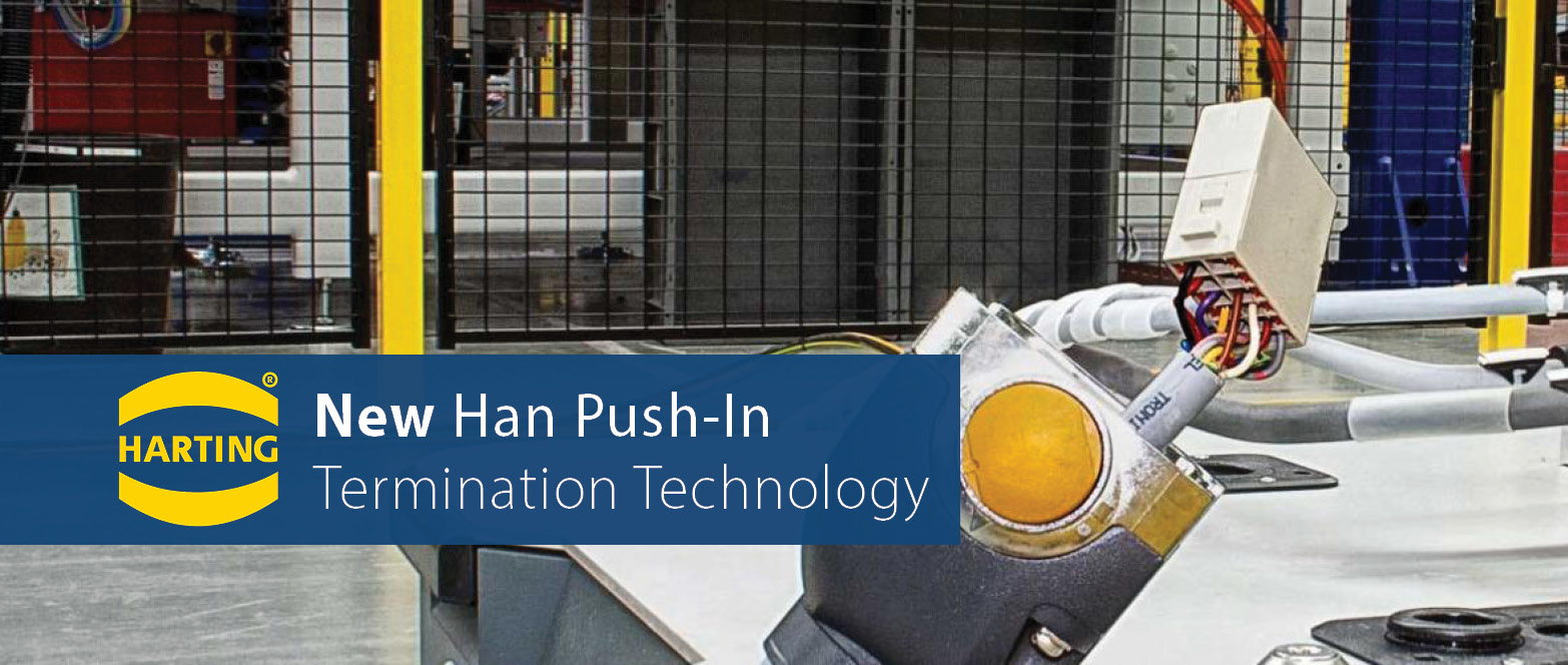 Han Push-In termination modules expand the broad HARTING range