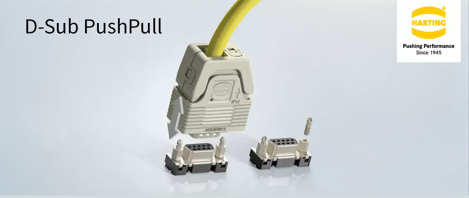 harting-d-sub-pushpull-connector