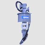 2-Channel Waveguide Rotary Joint with integrated Slip Ring