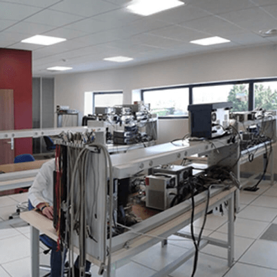 TRAD Tests and radiations testing lab