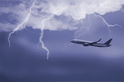 The importance of lightning protection in aircraft ICs - DO-160 Section 22, Level 3, 4 & 5