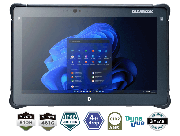 durabook r11 rugged tablet