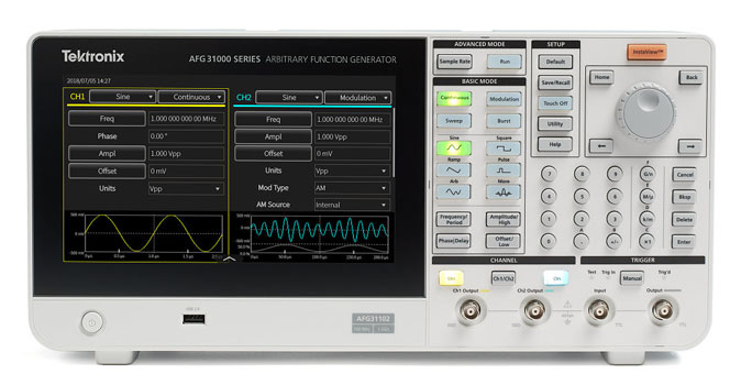 tektronix AFG31000 Arbitrary Function Generators